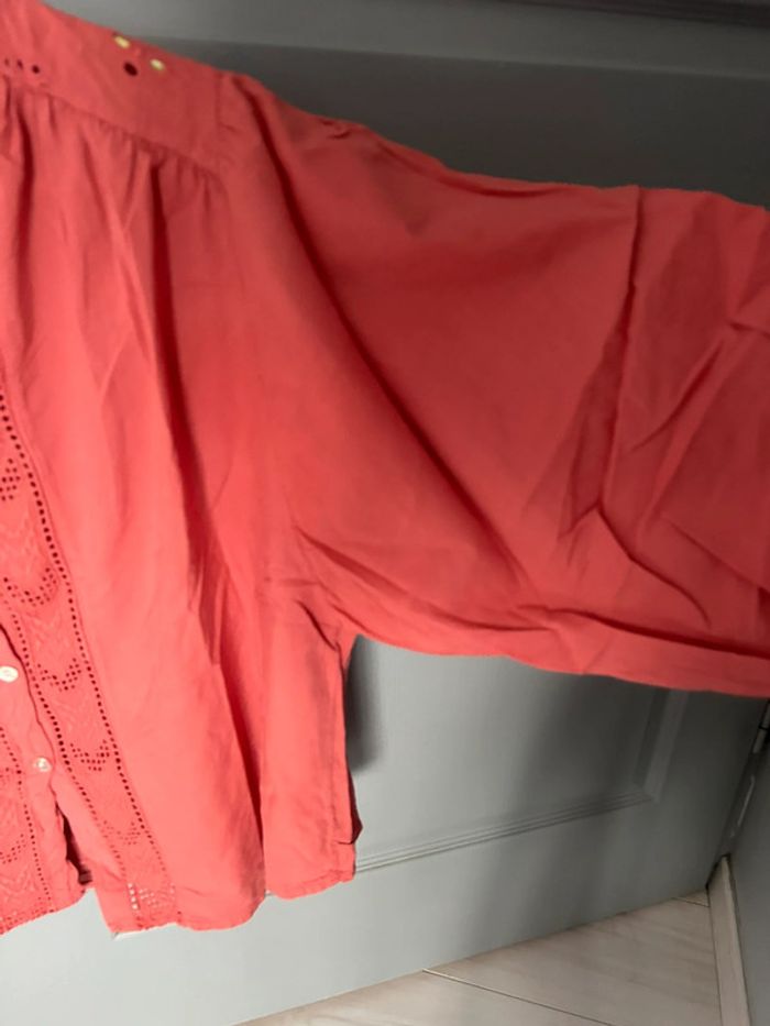 Blouse Johanna Rose brodée T. Unique - photo numéro 6