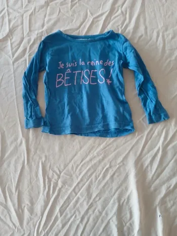 Tee-shirt manche longue 9 mois