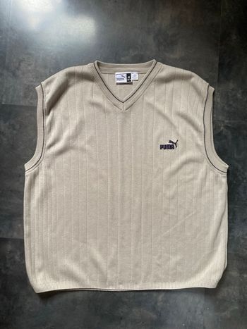 Pull débardeur vintage XL Puma