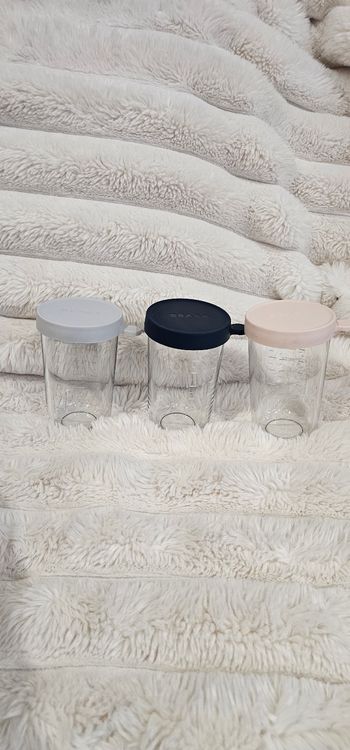 Lot de 3 pots en verre Béaba 400ml 