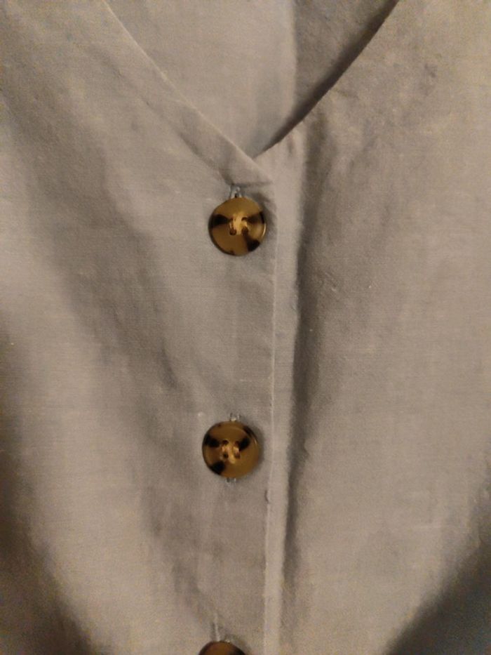 Haut H&M bleu 8 ans - photo numéro 3