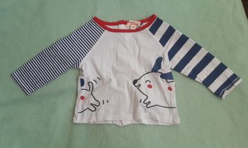 Tee-shirt manches courtes 9m 71cm