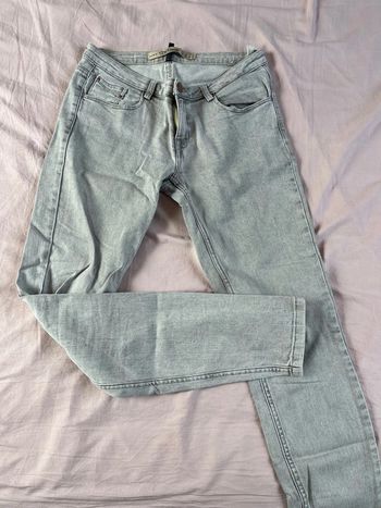 Jean slim gris clair Zara taille 38