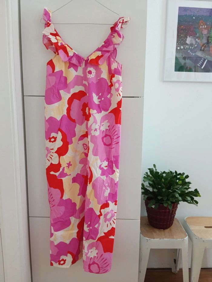 Robe d'été oversize multicolore rose Vila Taille S
