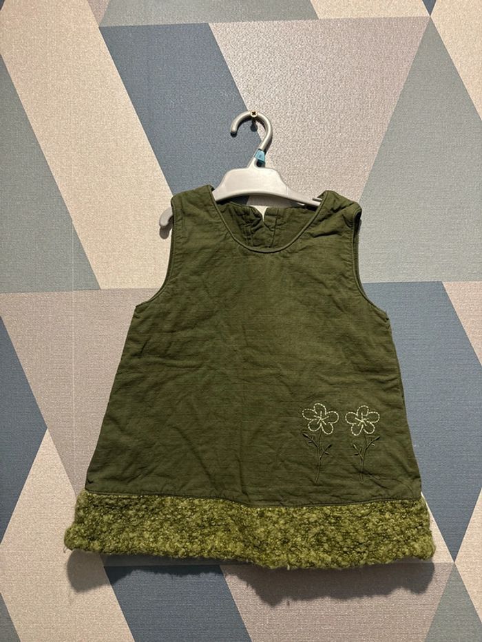 Robe verte taille 18 mois