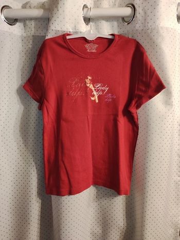 Tshirt DDP rouge taille 16 ans