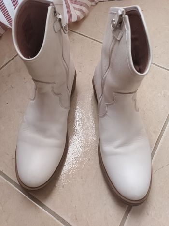 Bottines blanc