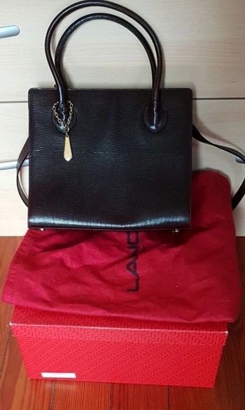 Sac Lancel en cuir marron