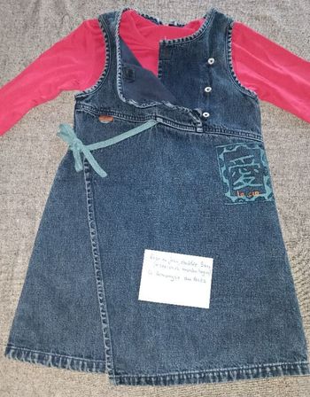 Robe en jean, doublée, La Compagnie des Petits, 5 ans