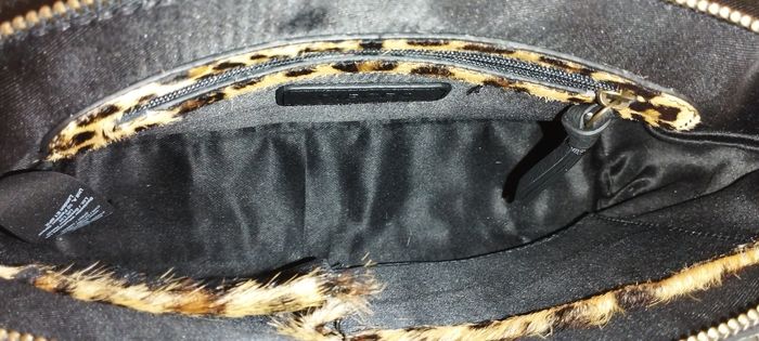 Sac bandoulière léopard cuir - photo numéro 8