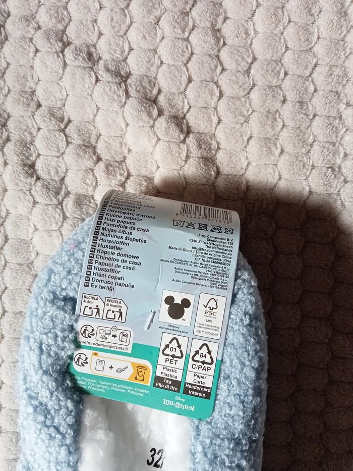 Chaussons Stitch  32/34 - photo numéro 3