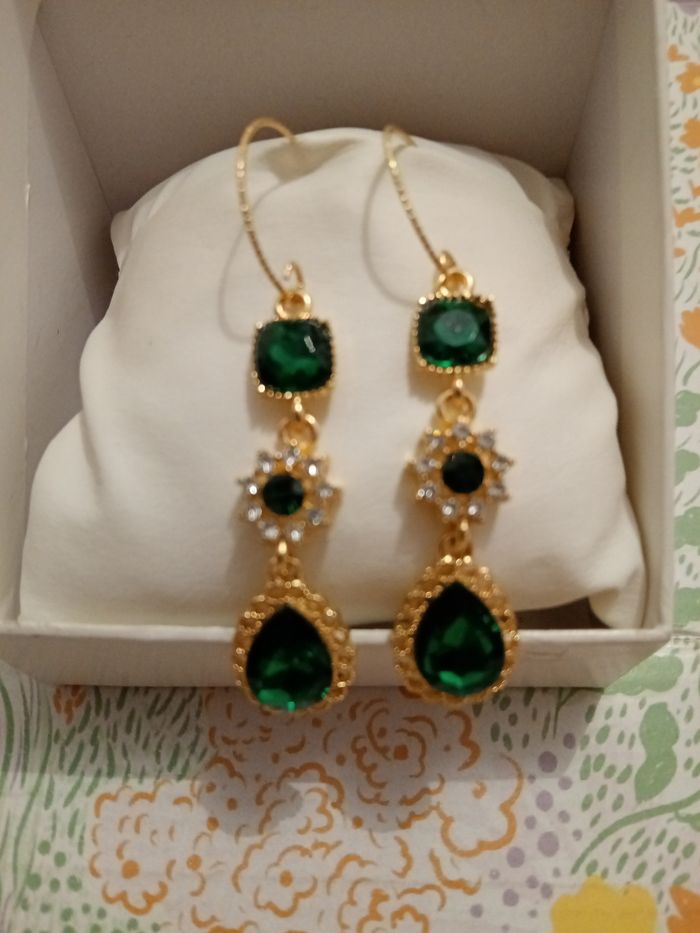 Boucles d'oreilles orientales pour femme - photo numéro 3