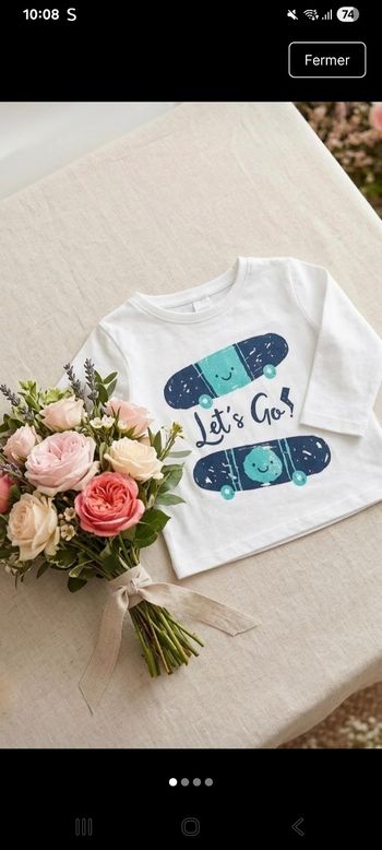 Collection automne hiver petit haut 3mois 