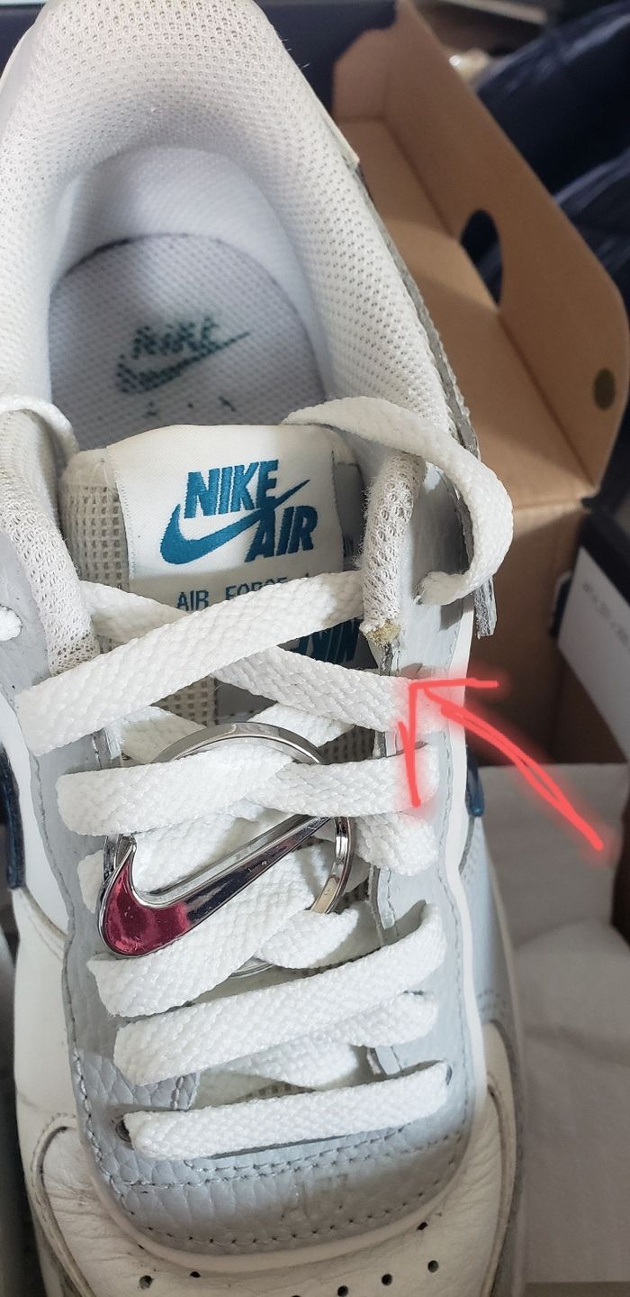 Nike Air Force 1 shadow taille 37.5 - photo numéro 7