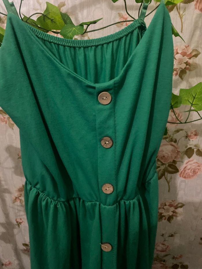 Robe  été verte