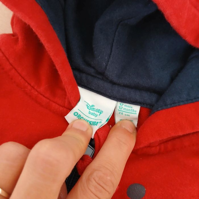 Gilet zippé Mickey 12m - photo numéro 5