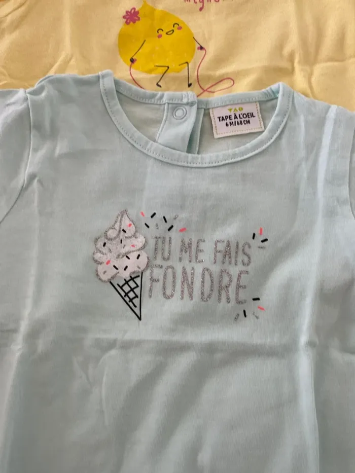 Lot de 4 tee shirt fille - photo numéro 2