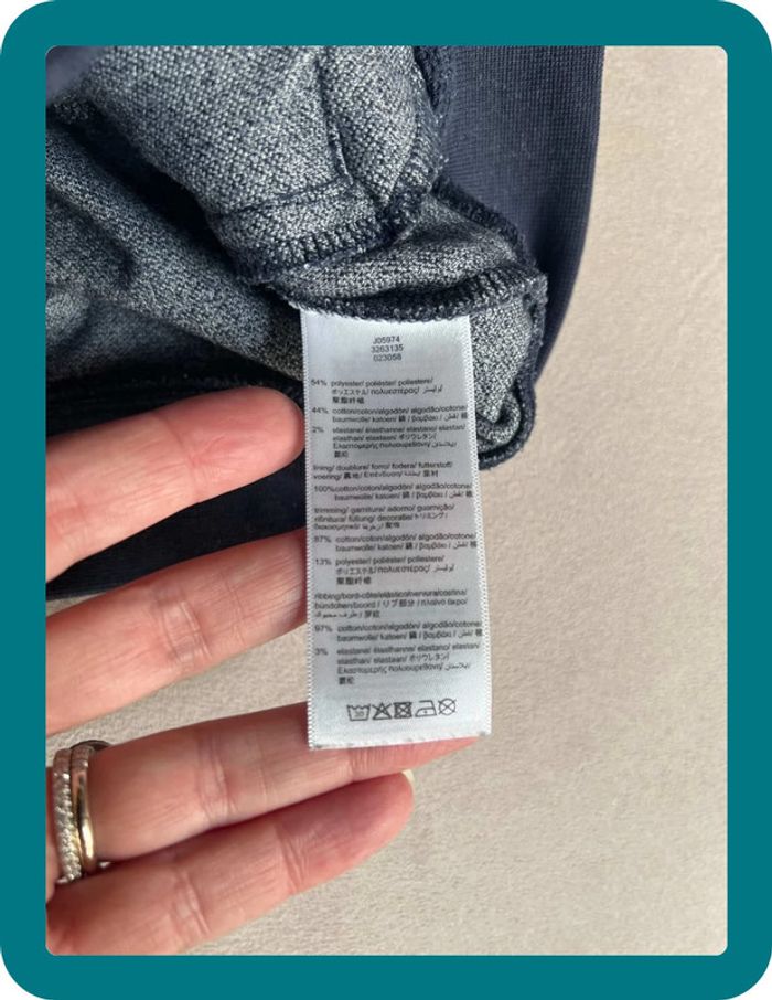 Sweat capuche bicolore 6 mois - Hugo Boss - photo numéro 7