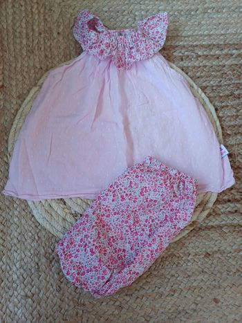 Magnifique ensemble haut +bloomer liberty