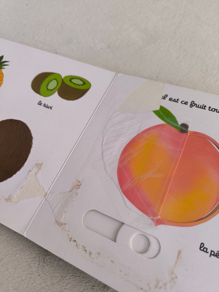 Livre Kididoc Mon imagier des fruits Nathan - photo numéro 7