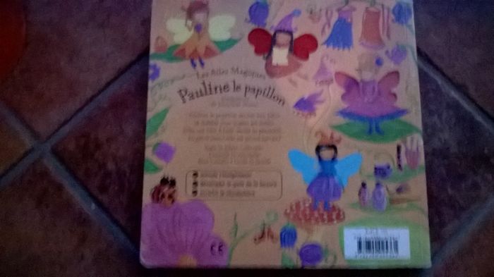 livre pauline le papillon les ailes magiques - photo numéro 3