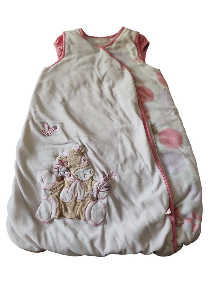 Lot bébé fille gigoteuse pyjama 6 mois - photo numéro 2