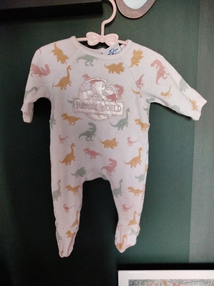 Pyjama Jurassic Park - 3 mois
