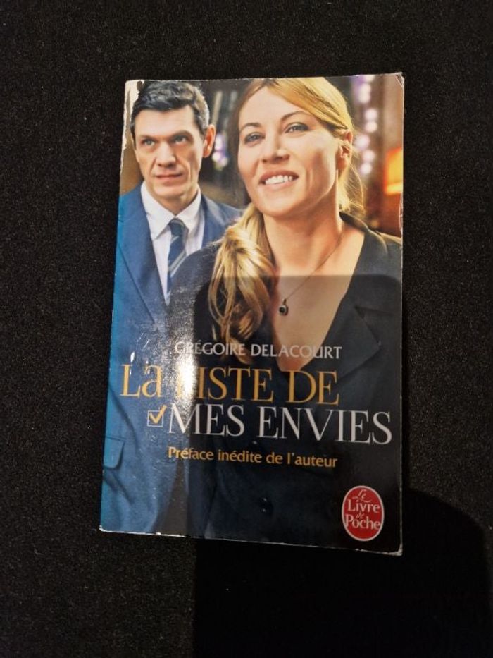 Livre La liste de mes envies - Grégoire Delacourt