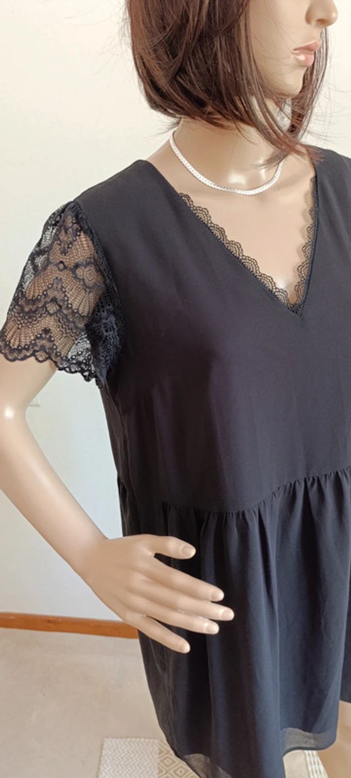 Robe chic Kiabi noire taille 38 - photo numéro 2