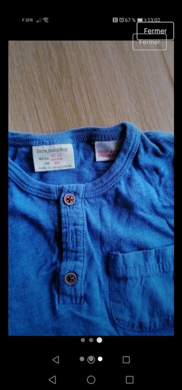 T shirt 9/12 mois - photo numéro 3