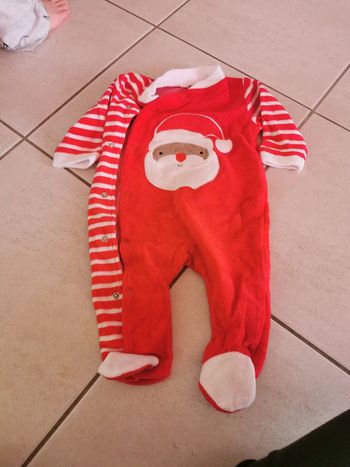 Pyjama velours 3 mois