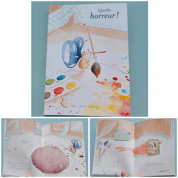 Livre couverture souple, l'école des loisirs 🦞 Quelle horreur ! 🖌  3-6 ans (48)