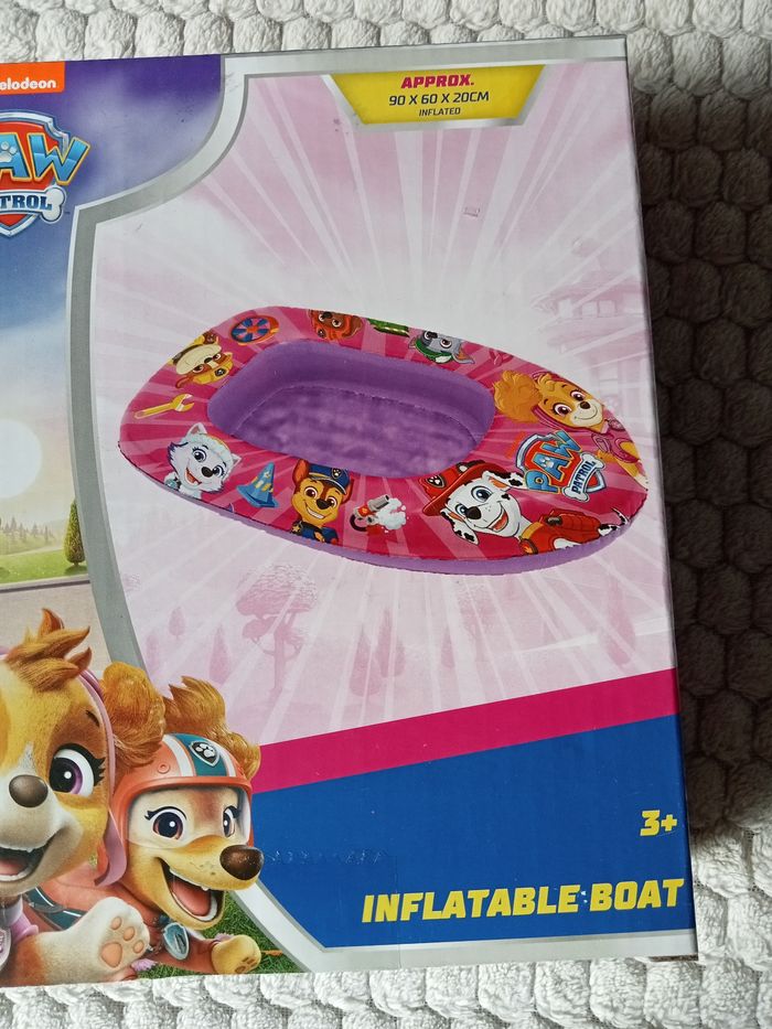 Bateau gonflable paw patrol - photo numéro 2