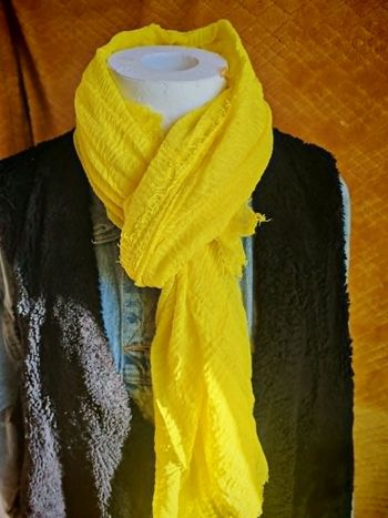Écharpe  - Jaune