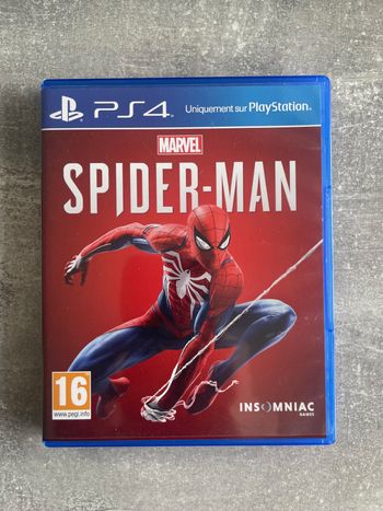 Jeu pour Sony PS4, Marvel Spider-man, Spiderman en français.
