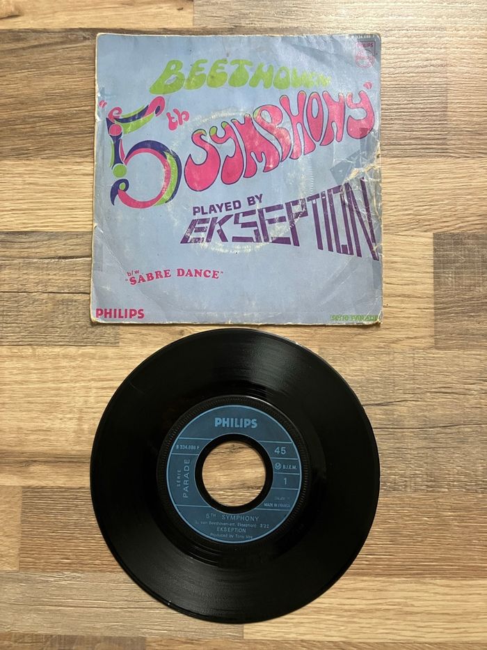 Vinyle 45 tours-Ekseption-5th symphony -Beethoven