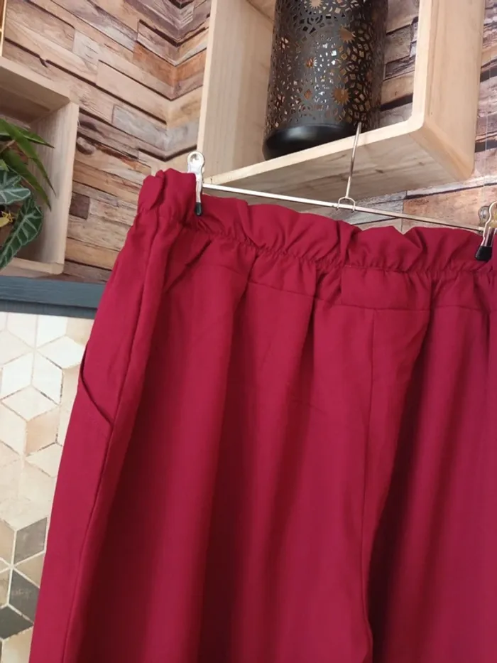 Pantalon rouge vintage - photo numéro 9