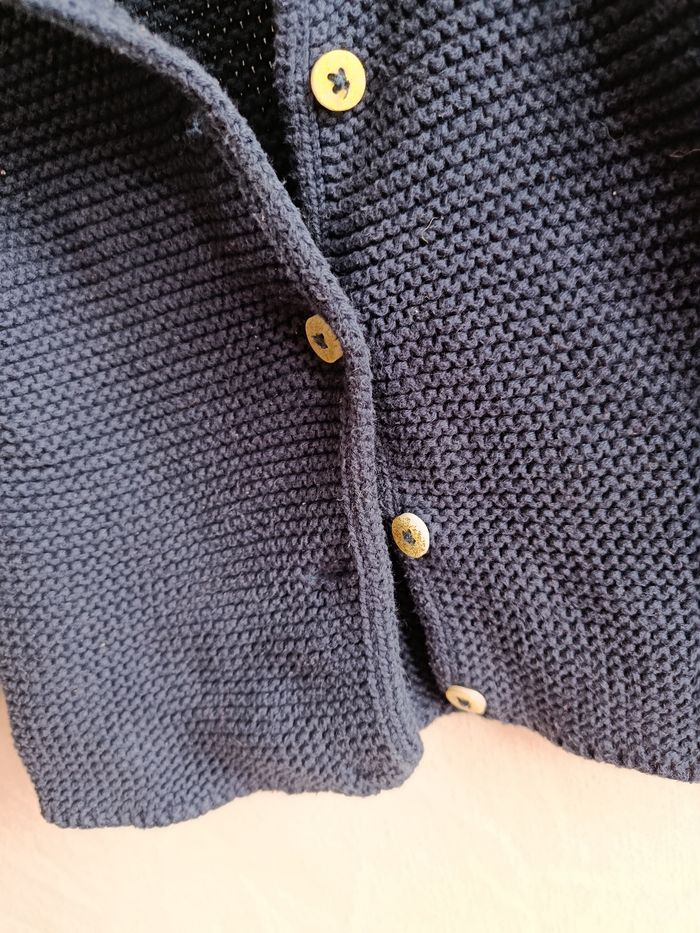 Gilet marine fille - photo numéro 6