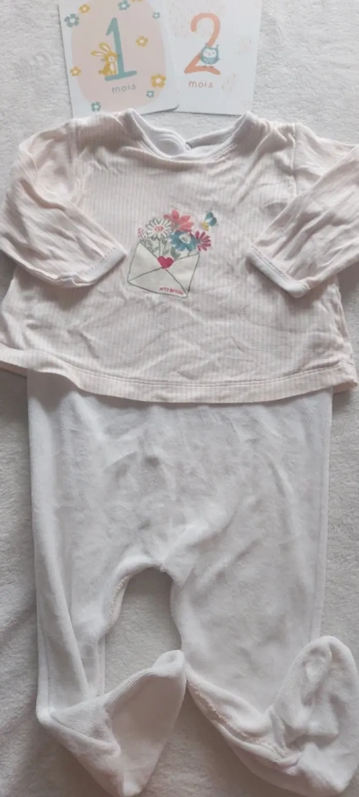Pyjamas bébé fille 12 mois petit bateau