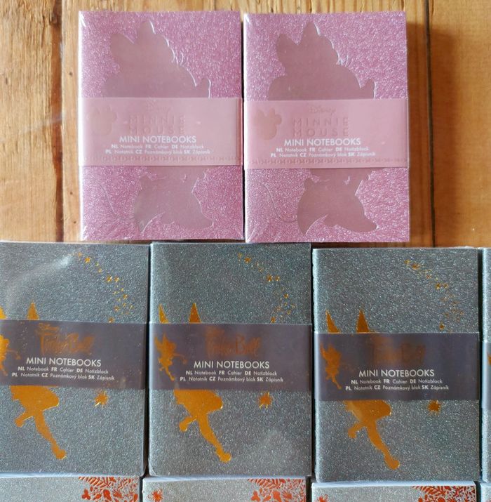 Lot de 17 × 3 mini notebooks Disney - photo numéro 2