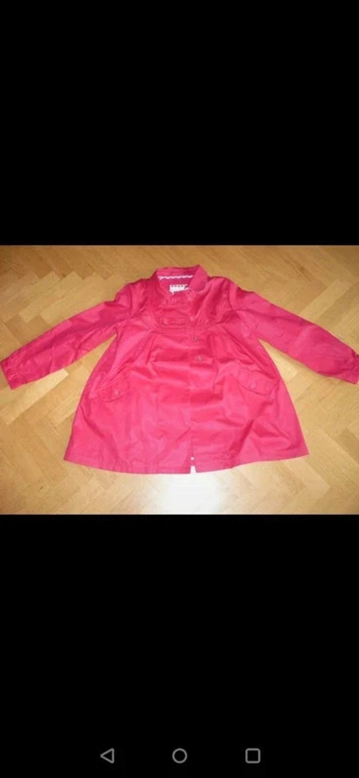 Neuf Trench imperméable rouge Lisa Rose 12 ans