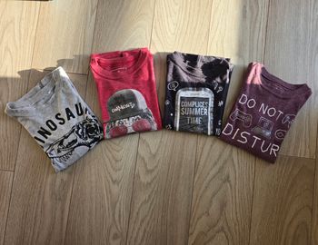 Lot de t-shirt ML garçon de 4 à 5 ans