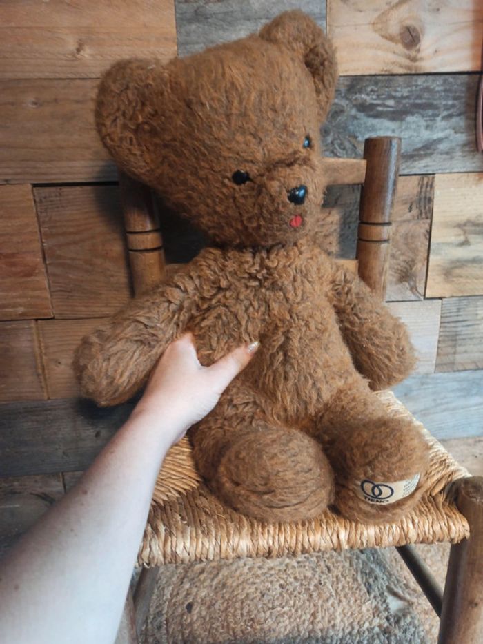 Peluche ours tieno vintage tbe - photo numéro 5