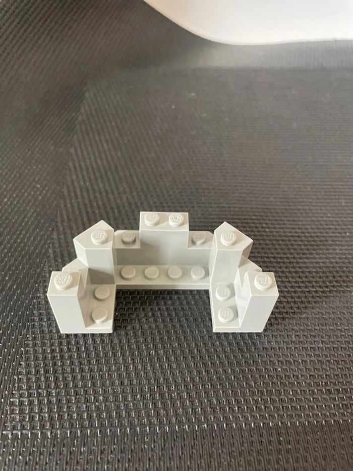 Lego Castle créneaux remparts gris clair 4x8x2 1/3 lego officiel - photo numéro 6