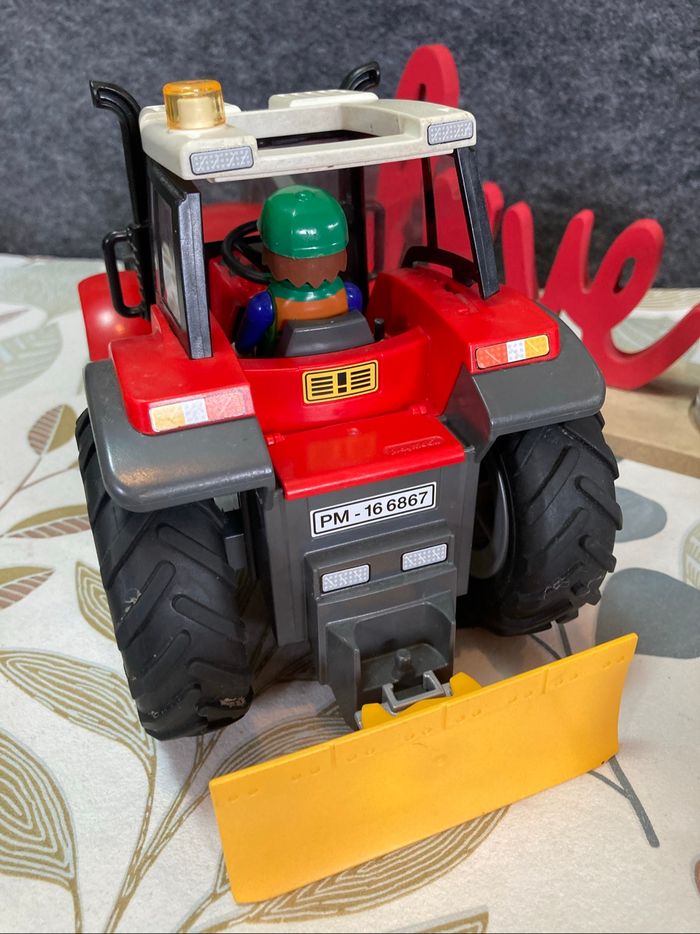 Playmobil - tracteur avec son foin - photo numéro 7