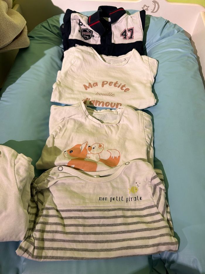 Lot t-shirts manches longues 18 mois - photo numéro 6