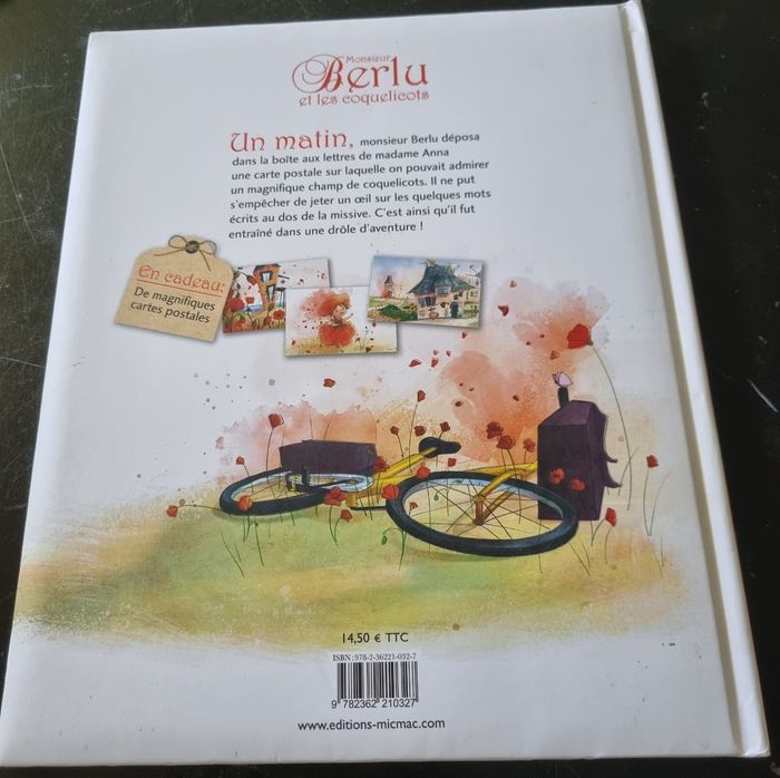 livre enfant Monsieur Berlu et les coquelicots - photo numéro 2