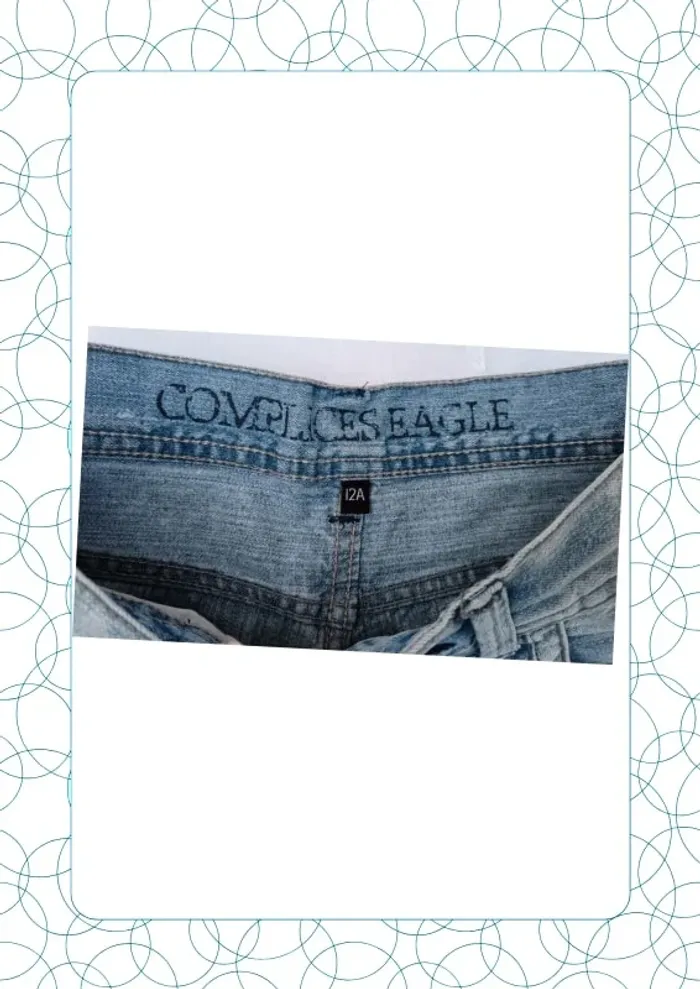 Short en jean 12 ans Complices Eagle - photo numéro 3