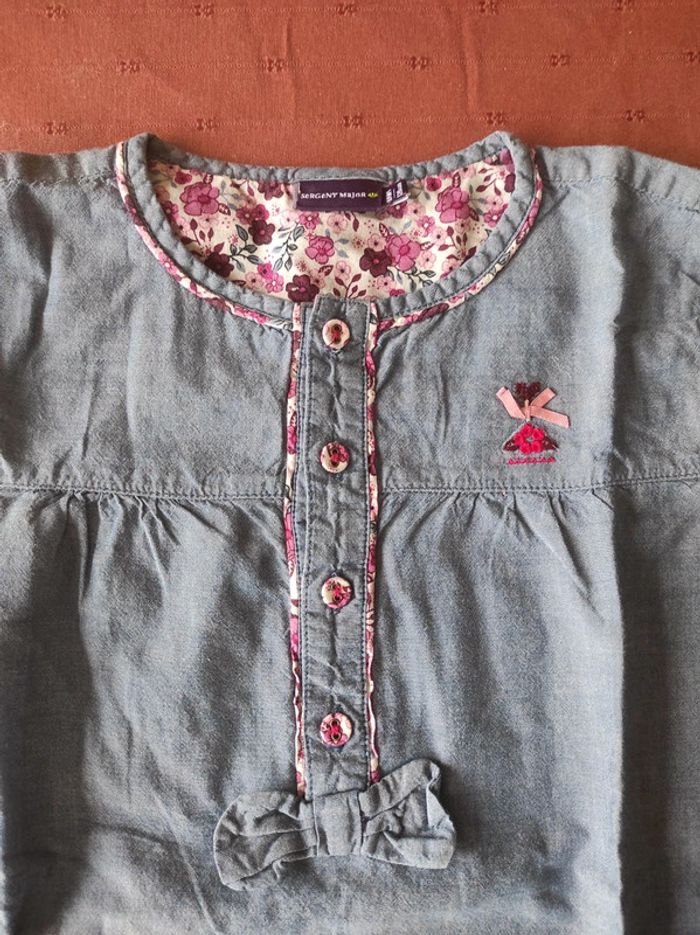 Blouse Sergent major fille 8 ans - photo numéro 2