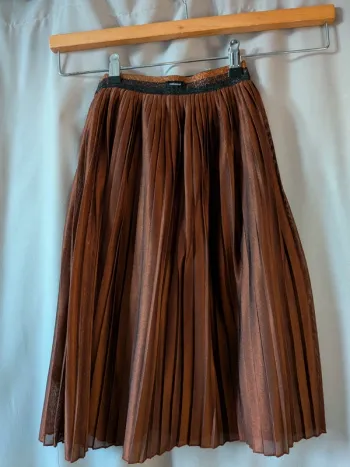 Jupe longue plissée catimini taille 6 ans
